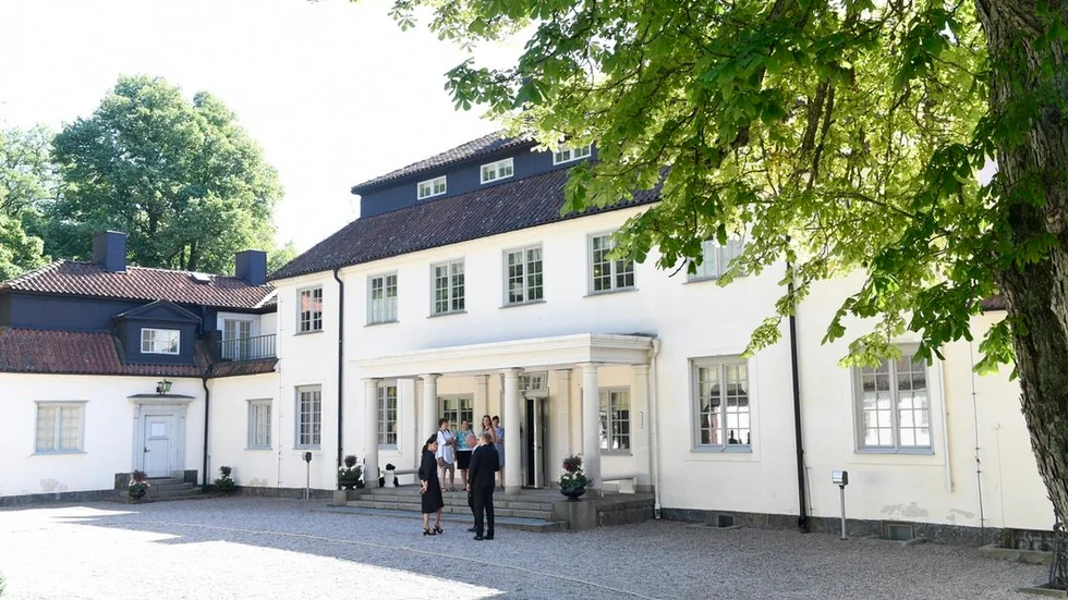 Skyddsobjektet Harpsund i närheten av Mellösa.