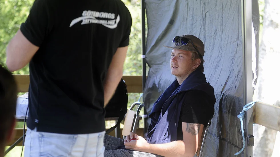 Jakob Bogne fick med sig en andraplats från helgens hemmatävling på Tunsättersjön.