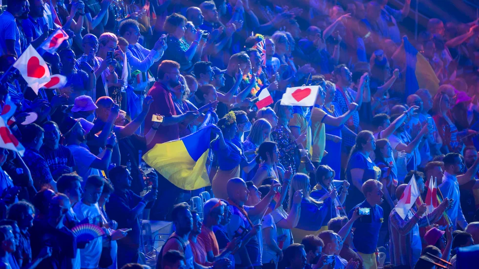 Storbritannien blir värdland för nästa års Eurovision Song Contest. Arkivbild.