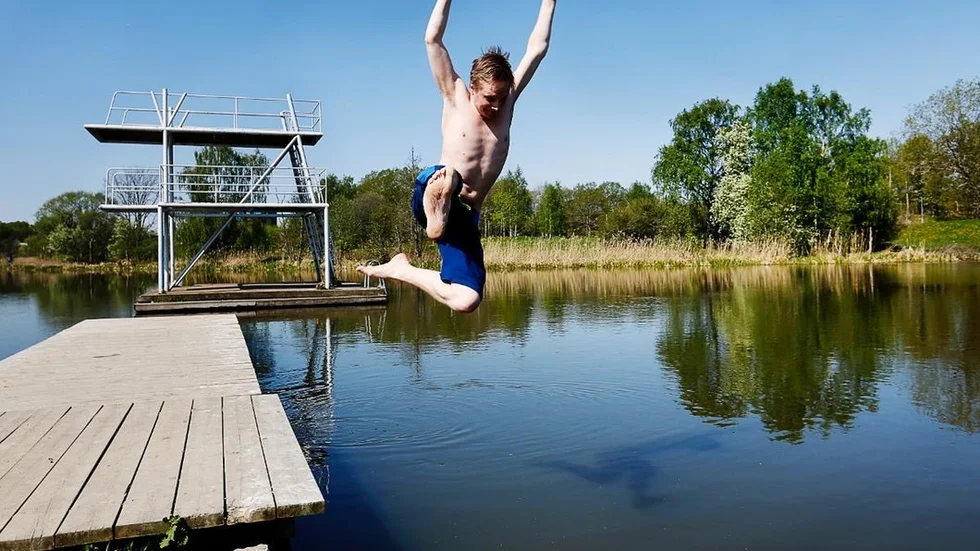 I helgen kommer det bli uppemot 30 grader i Eskilstuna.