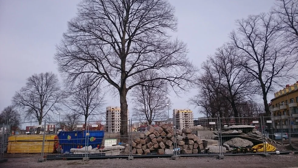 Bostadsbyggandet ökade med 14 procent i fjol. Arkivbild.