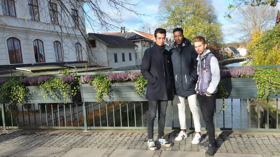Ramin Rahimi, Sakaria Nuur och Idris Abdul Rauf är oroade över deras boendesituation.
