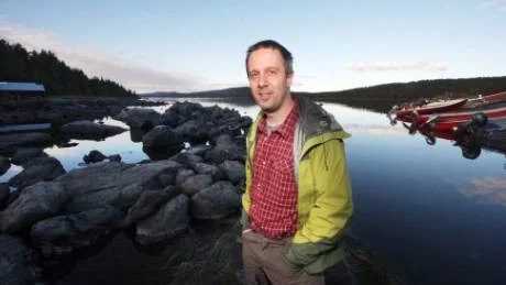 Peter Rosén, forskare och fotograf, studerar klimatet flera miljoner år bakåt.