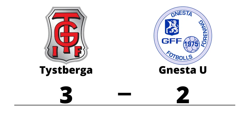 Tystberga GoIF vann mot Gnesta FF U
