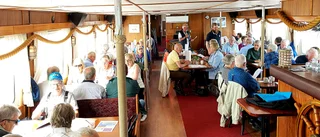 PCF Norrsken på båttur i Luleå skärgård