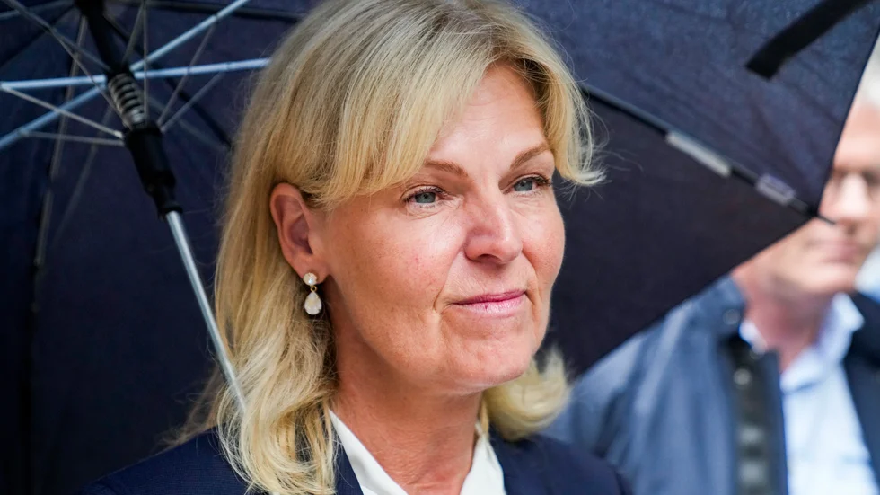 Utrikeshandelsminister Anna Hallberg (S). Arkivbild.