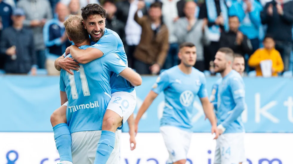 Moustafa Zeidan gjorde ett av målen mot sin förra klubb.