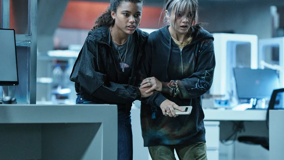 "Resident evil" på Netflix använder ett zombiefierat samhälle som allegori för opioidkrisen och sociala medier. Pressbild.
