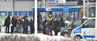 Larm om explosivt ämne – kvinna tagen till förhör