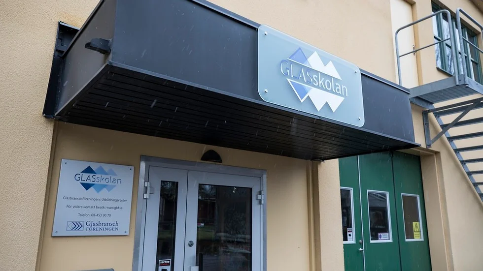 Här på Glasskolan i Katrineholm kan framtida glas- och metallingenjörer komma att utbildas.
