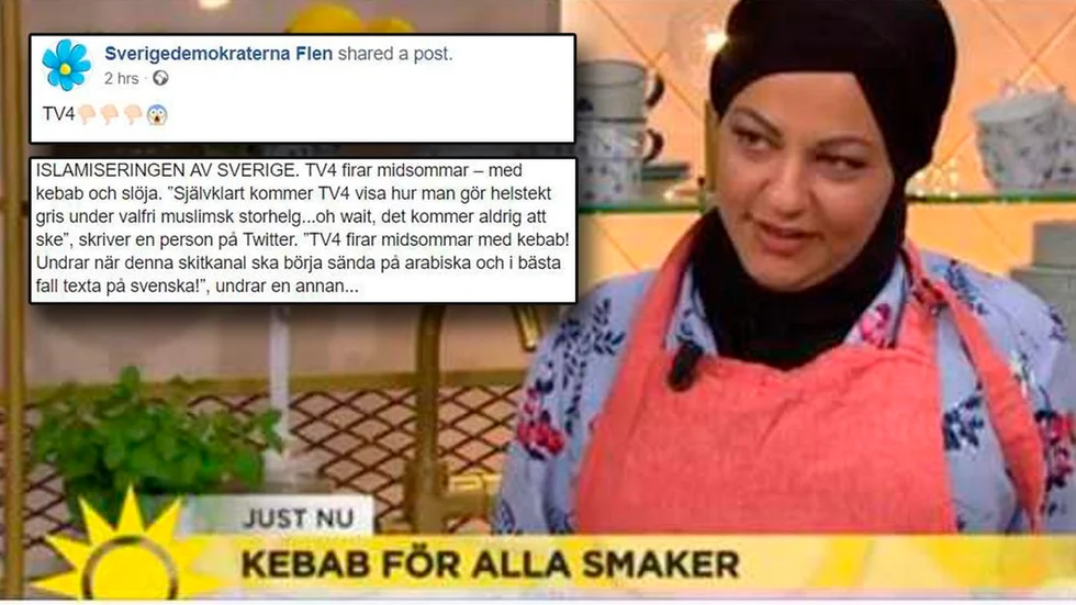 Kebab på midsommar fick SD i Flen att reagera: "Islamisering av Sverige"