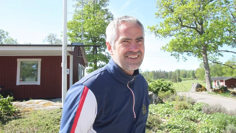 Per Magnusson var med när samarbetsavtalet mellan Strängnäs och Torshälla undertecknades.
