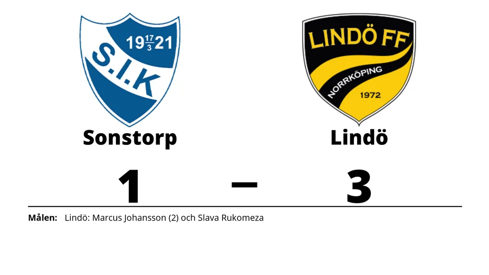 Sonstorps IK förlorade mot Lindö FF