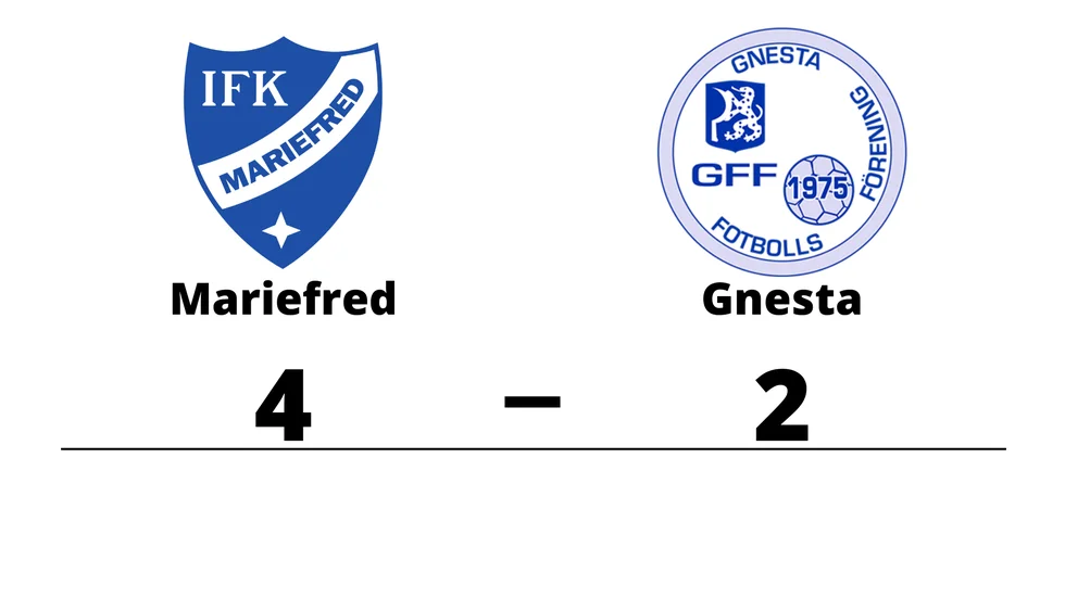 IFK Mariefred vann mot Gnesta FF Herr