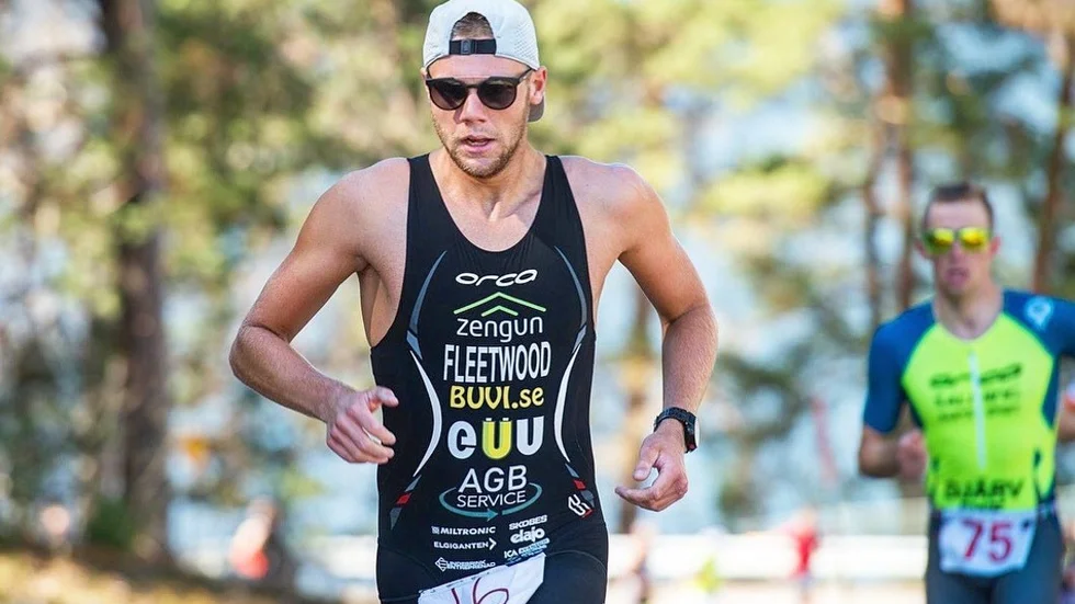 Ludwig Fleetwood är snabb men att krossa banrekordet på Kalmar Mini Tri med bara fyra dagars vila efter EM på olympisk distans är bra gjort.
