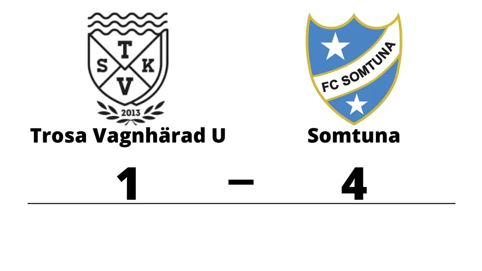 Trosa-Vagnhärad SK U förlorade mot FC Somtuna