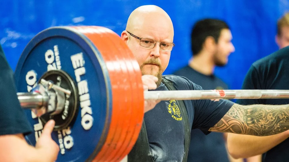 Joakim Lakso vann under helgen EM-guld i styrkelyftning.
