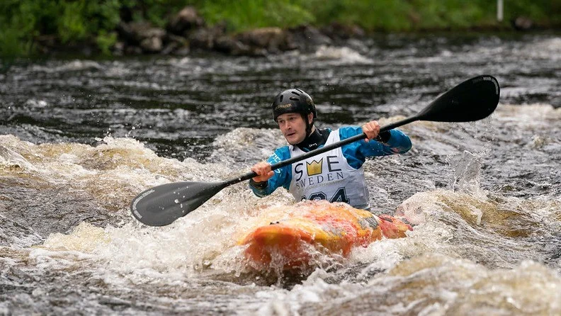 Ossian Fiander på SM tidigare i sommar.