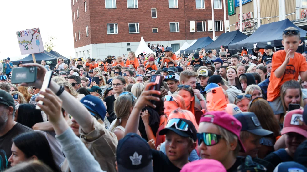Hooja på Kirunafestivalen