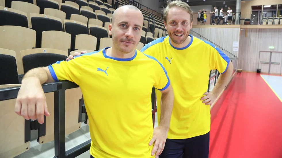 Alexander Galante Carlström och Johan Samuelsson tillhör stommen i det svenska landslaget.