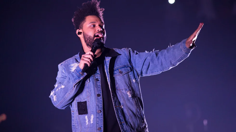 Abel Tefaye, känd under artistnamnet The Weeknd. Arkivbild.