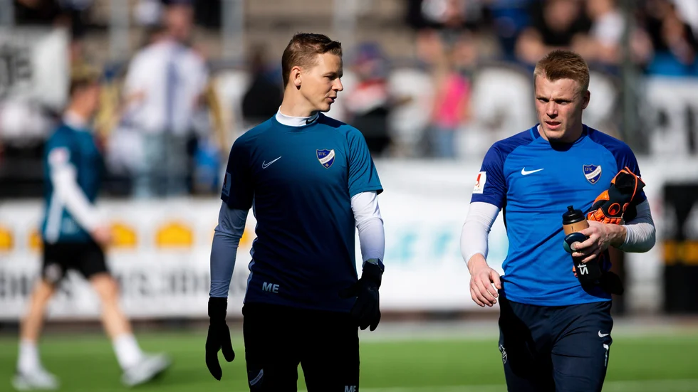 Maths Elfvendal med Isak Pettersson. 