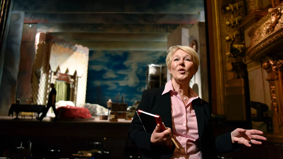 Kungliga Operan i Stockholm tog redan i våras fram en detaljerad plan för att ta emot en halvfull salong, säger Birgitta Svendén, operachef. Arkivbild.