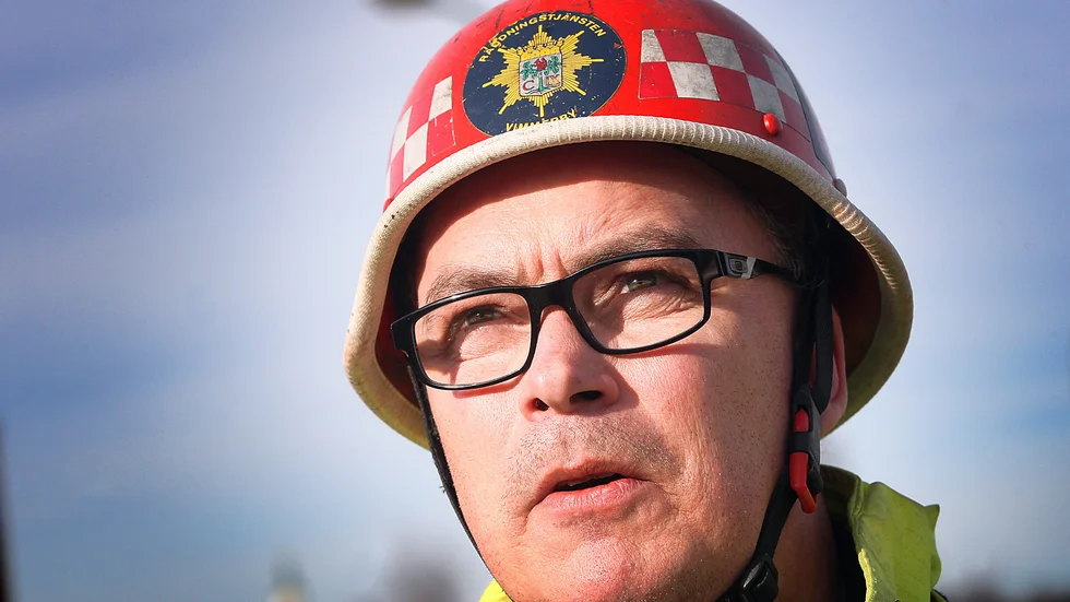 "Efter ett åskoväder som det som var i måndags så är vi beredda på det" säger Magnus Svahn.