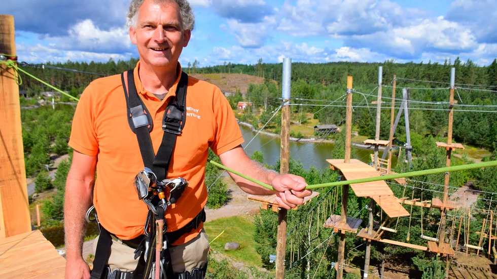 Peter-Anner Hendrix gissar att den svenska kronans status kan påverka hur många gäster som kommer till parken den här säsongen, antingen på gott eller på ont.