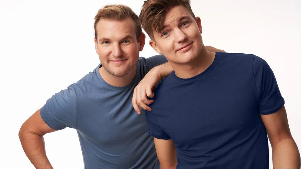 Emil och Daniel Norberg är mest sedda på Youtube.