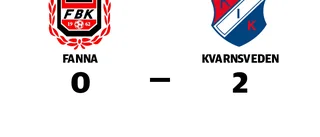 Förlust för Fanna hemma mot Kvarnsveden