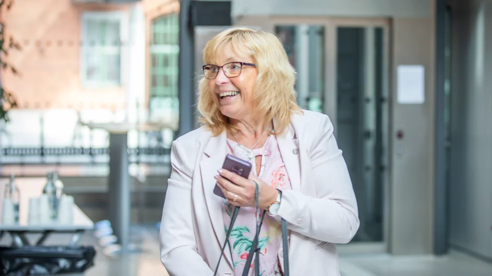 Regionstyrelsens ordförande Eva Nypelius (C).