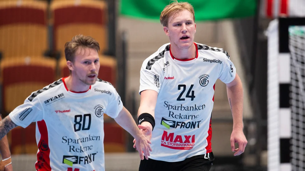 Fredrik Gustavssons och Eric Johanssons Guif fick med sig en pinne hem från Skövde. Gustavsson satte matchens sista mål som betydde 27–27.
