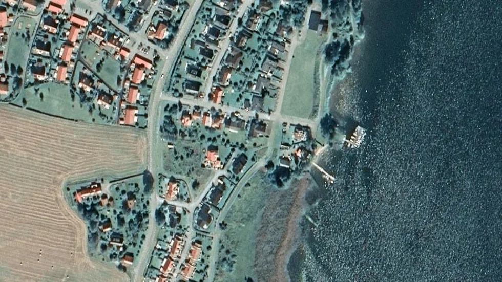 Området kring Strandpromenaden 8