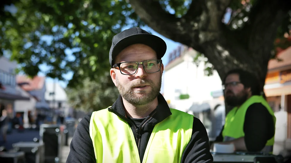 Peter Othberg är en av dem som får ta emot stöd. 