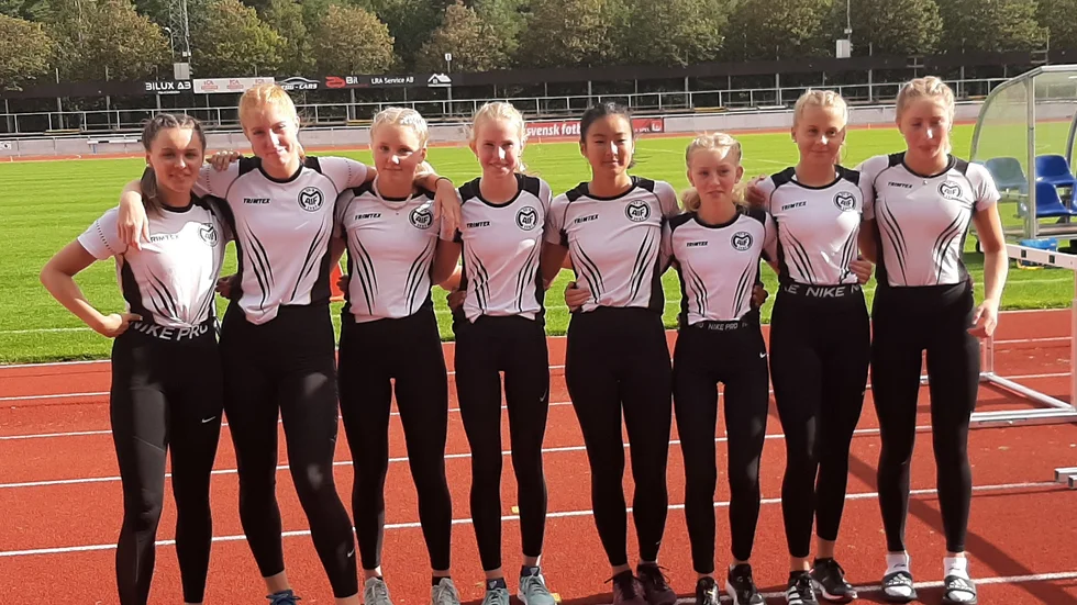 Fyra i Sverige. Motala AIF:s tjejer i friidrott lyckades mycket bra på Kraftmätningens final i Falkenberg.
