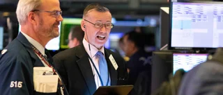 Glada miner på Wall Street