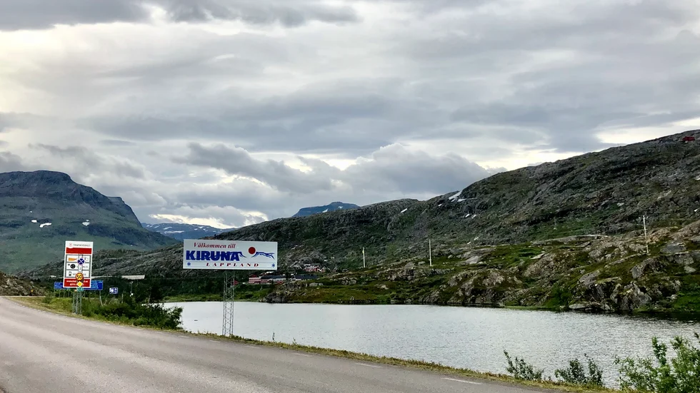 Genrebild, Narviks kommun. Mannen dog i Branten, Narvik.