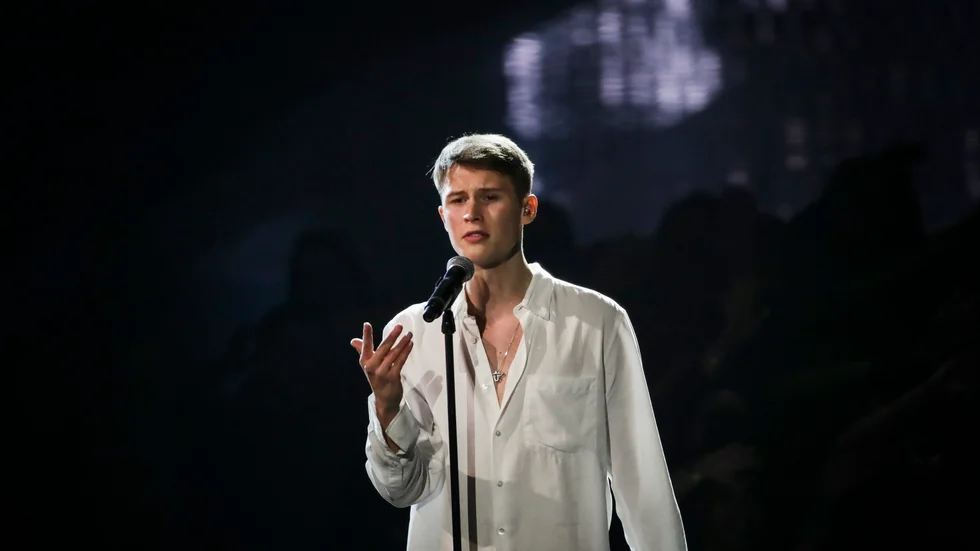Victor Leksell är fortsatt etta på albumtoppen. Arkivbild.