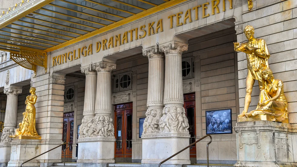 Dramaten arrangerar en digital teaterfestival med föreställningar från tolv europeiska teatrar. Arkivbild.