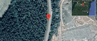 En personbil i trafikolycka