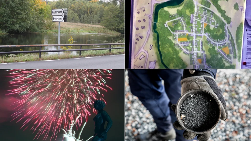 Gator och kvarter i Brobyholm, området som ska växa fram vid Råckstaån, får namn som minner om Åkers stolta krutbrukshistoria.