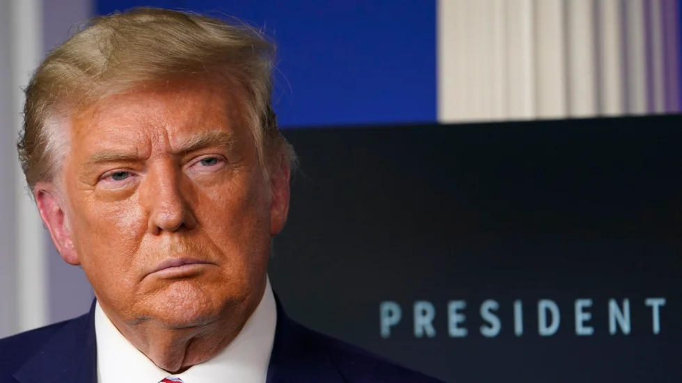 USA:s president Donald Trump. Arkivbild.