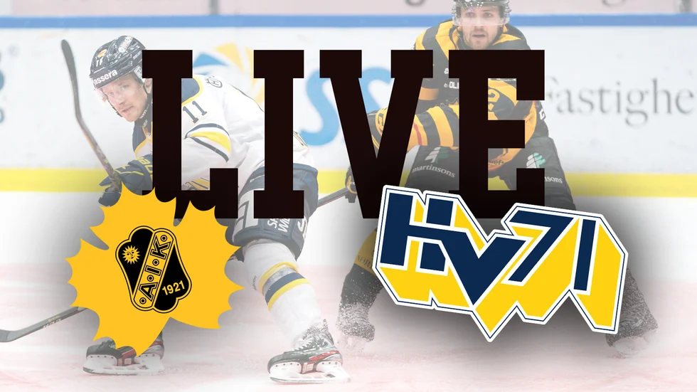AIK möter HV71. 