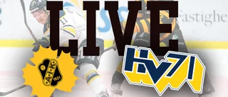 Skellefteå AIK och HV71 – läs direktrapporten i efterhand
