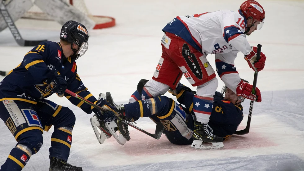 Visby Roma föll på nytt i Visby ishall. Den här gången mot Huddinge med 1-2.