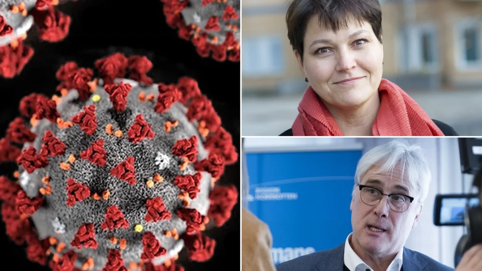 Testkapaciteten i coronakrisen slår i taket – även i Norrbotten. Divisionschefer Anna Pohjanen, närsjukvården, och Per Berglund, länssjukvården, hoppas på förbättrad autmatiserad laboratorieteknik och även att snabbtester ska vara introducerade innan årsskiftet. 