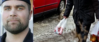 Kan du bli straffad om du stänker ner en fotgängare?