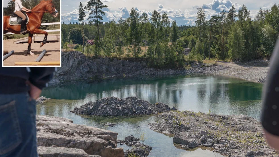 Bergstäkten vid Fagermon som bedrivs av M4-gruppen.