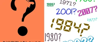Norranquiz: I veckan är vi ute efter rätt årtal – vad kommer du ihåg egentligen?